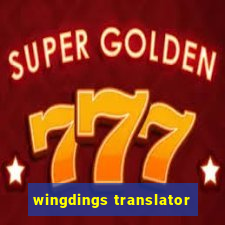 wingdings translator